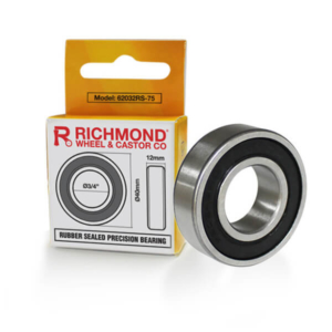 6203 RS Bearing O.D 40mm x I.D 0.75" x W 12mm