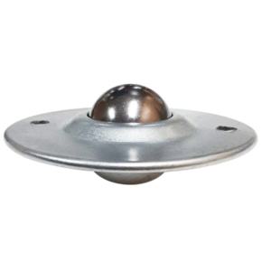 304 Stainless Steel Recessed Flange Mount Ball Transfer 22.225mm Roller Diameter (BTR222SS)