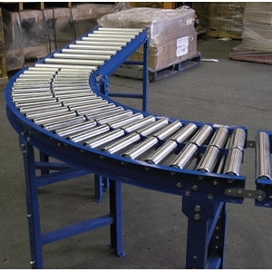 90° Gravity Conveyor Bend 600mm Wide (CBR007)