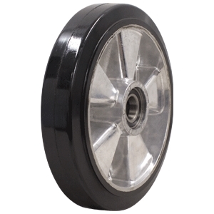 230mm Elastic Rubber Wheel | 20mm Axle Diameter (ER9001-M20)