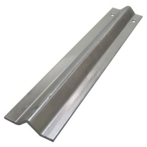 3m Bolt Down Sliding Gate Track - V Groove – Galvanised  (GTR280)