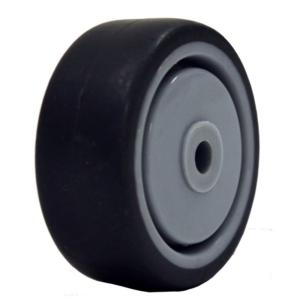 50mm Institutional Rubber Wheel | 1/4" Axle Diameter (IR2201-25)