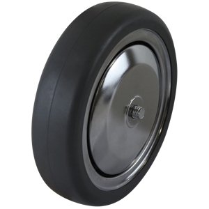 125mm Institutional Rubber Wheel | 5/16" Axle Diameter (IR5004-31)