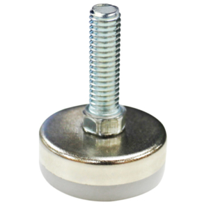 25mm X M6 Steel/Nylon Fixed Leveling Foot (LVR069A)