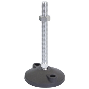 100mm X M16 Levelling Feet  Bolt Down Mild Steel (LVR10016150B)