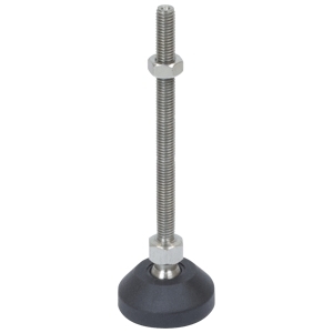 40mm X M8 Levelling Feet  Ball Jointed Stainless Steel (LVR4008100SSS)