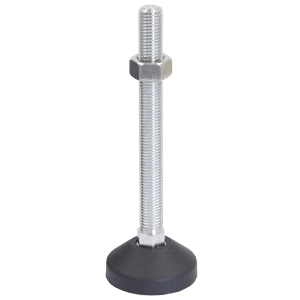 60mm X M16 Fixed Mild Steel Levelling Feet  (LVR6016150F)