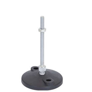 80mm X M8 Levelling Feet  Bolt Down Stainless Steel (LVR8008100BSS)