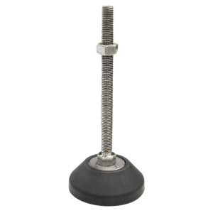 80mm X M12 Levelling Feet  Fixed Foot Stainless Steel (LVR8012150FSS)