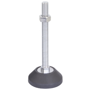 80mm X M16 Levelling Feet  Fixed Foot Stainless Steel (LVR8016150FSS)