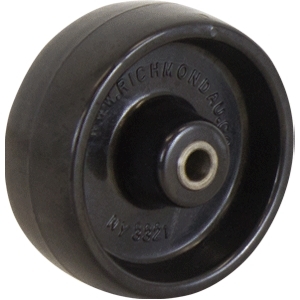 75mm Solid Nylon Wheel | 5/16" Axle Diameter (NY3321-31BLK)