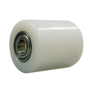82 x 100mm Nylon Roller | 25mm Axle Diameter (NY417-M25WHT)