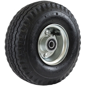 260mm Steel Centred Pneumatic Wheel | 5/8" Axle Diameter (PN1066-62BB)
