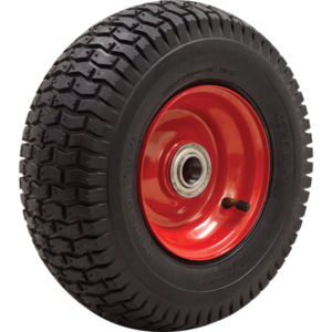 320mm Steel Centred Pneumatic Wheel | 1" Axle Diameter (PN1272-1FL)