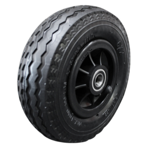 160mm Nylon Centred Pneumatic Wheel | 1/2" Axle Diameter (PN6200-50BB)