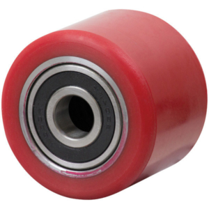 82 x 65mm Polyurethane Roller | 20mm Axle Diameter (PU340-M20)