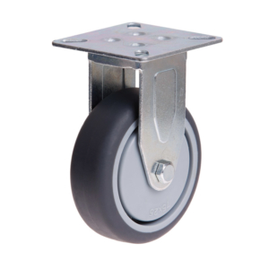 75mm Rubber Wheel 50kg Capacity Castor (R3711)