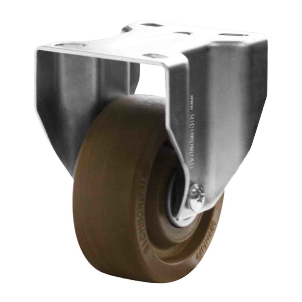 100mm High Temp Polymer Rigid 300 Series Castor (R4069)