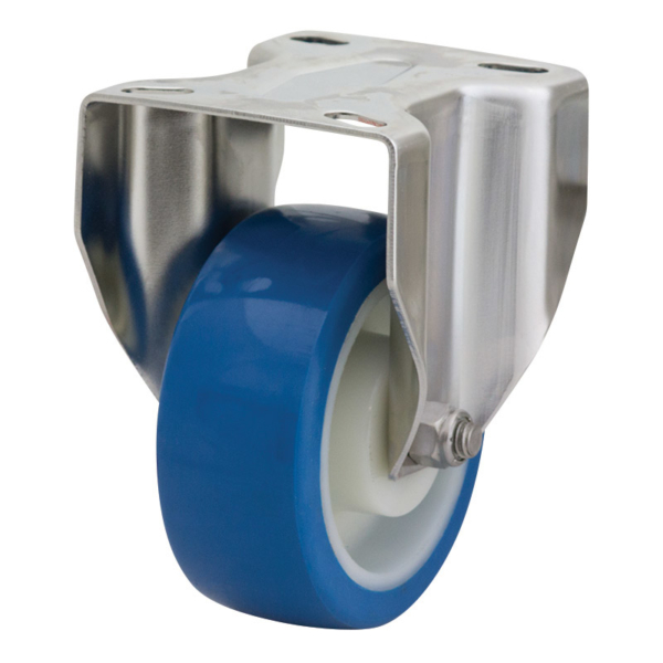 100mm Reb Poly Wheel 140kg Capacity Castor (R4145)