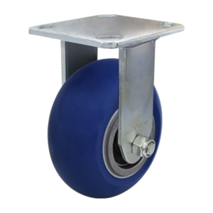 100mm Donut Profile Polurethane Tyred Aluminium Centred Castor 150kg Capacity (R4373)