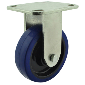125mm Rebound Rubber Wheel 200kg Capacity Castor (R5545)