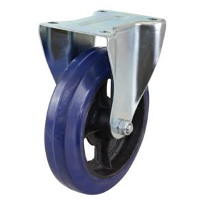200mm Rubber Wheel 250kg Capacity Castor (R8041)