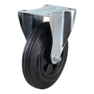 200mm Rubber Wheel 200kg Capacity Castor (R8047)