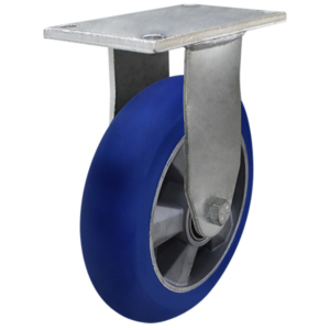200mm Donut Profile Poly on Aluminium Wheel Castor 250kg Capacity (R8261)