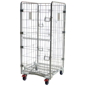 4 Sided Roll Cage with 2 Half Doors + 1 Full Door - A Base (RCR400)