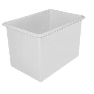 Natural 340L Straight Rotationally Moulded Plastic Tub (RTR042)