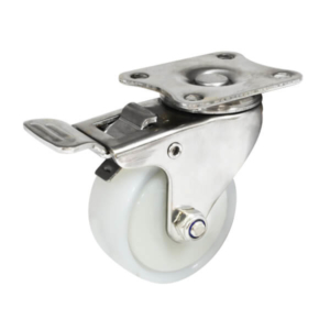 50mm S/S Swivel Brake Nylon Wheel Castor (S262B)