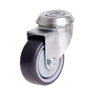 50mm Rubber Wheel 30kg Capacity Castor (S2714)