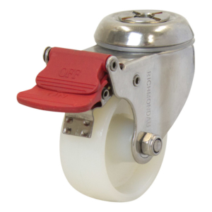 75mm Nylon Wheel 80kg Capacity Castor (S3390B)
