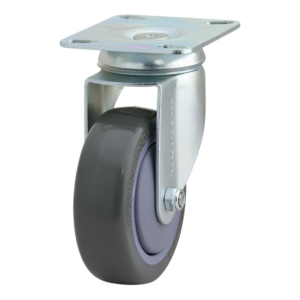 100mm Poly Nylon Swivel Zinc Durolite Castor (S4106)