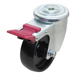 100mm Nylon Bolt Hole 300 Series Castor (S4226B)