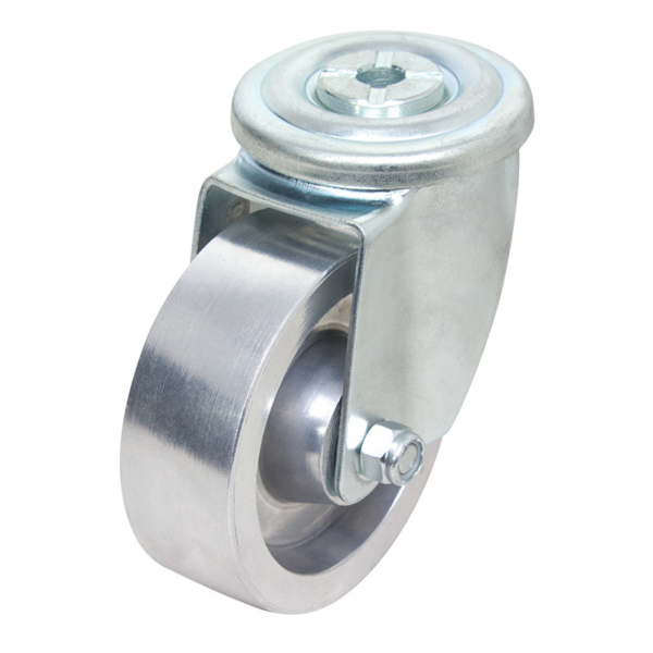 100mm Aluminium Bolt Hole 300 Series Castor (S4232)