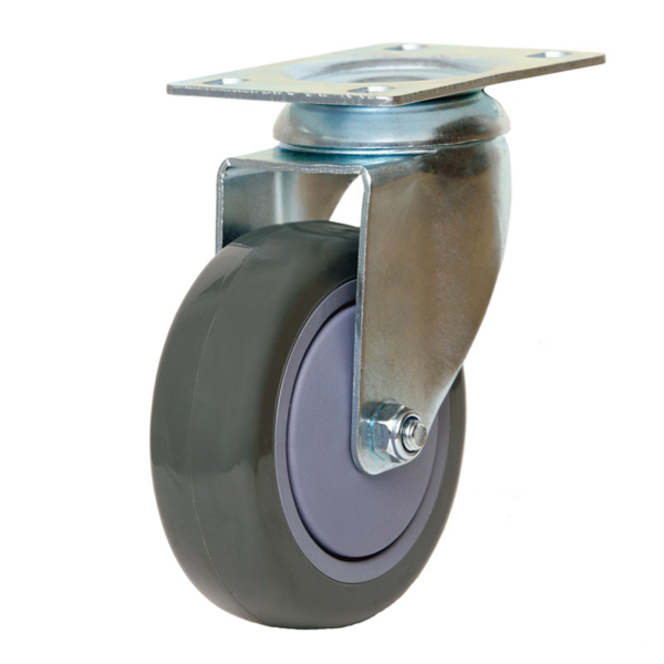 100mm Poly Nylon Swivel Light Industrial Castor (S4422)