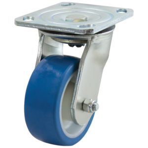 100mm Rebound Polurethane Wheel 150kg Capacity Castor (S4440)