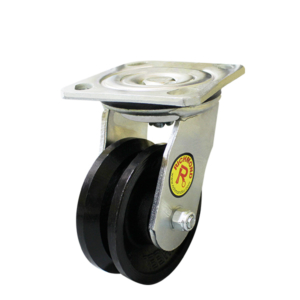 100mm Cast Iron Wheel 280kg Capacity Castor (S4443)