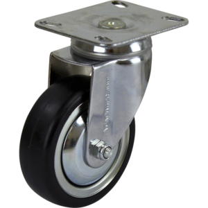 100mm Anti-Static Swivel Chrome Durolite Castor (S4464)