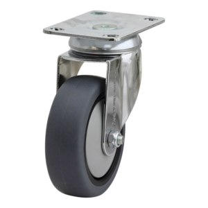 100mm Anti-Static Swivel Chrome Durolite Castor (S4508BR)