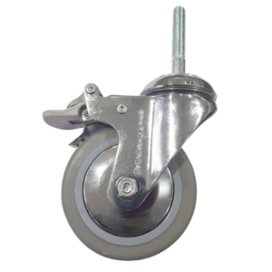 100mm Swivel Chrome Durolite Castor (S4480BC)