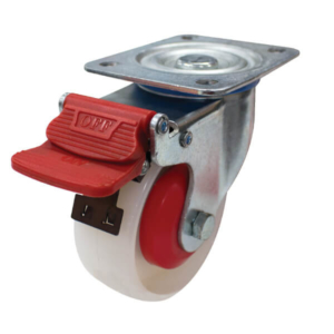 100mm Nylon Wheel 200kg Capacity Castor (S4600B)