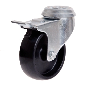 100mm Nylon Wheel 70kg Capacity Castor (S4712B)
