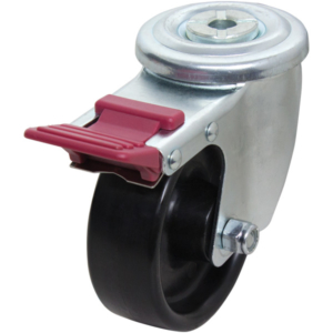 125mm Nylon Bolt Hole 300 Series Castor (S5222B)