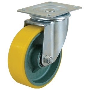 150mm Polyurethane Wheel 300kg Capacity Castor (S6048)