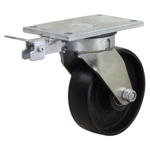 150mm Cast Iron Wheel 500kg Capacity Castor (S6240D)