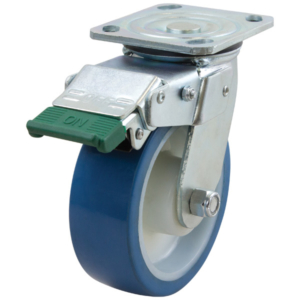150mm Rebound Polurethane Wheel 300kg Capacity Castor (S6440D)
