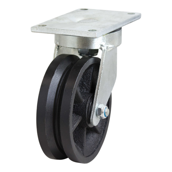 150mm Cast Iron Wheel 500kg Capacity Castor (S6450)
