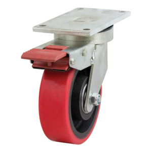 200mm Poly Ci Wheel 1000Kg Capacity Castor (S8068SLB)